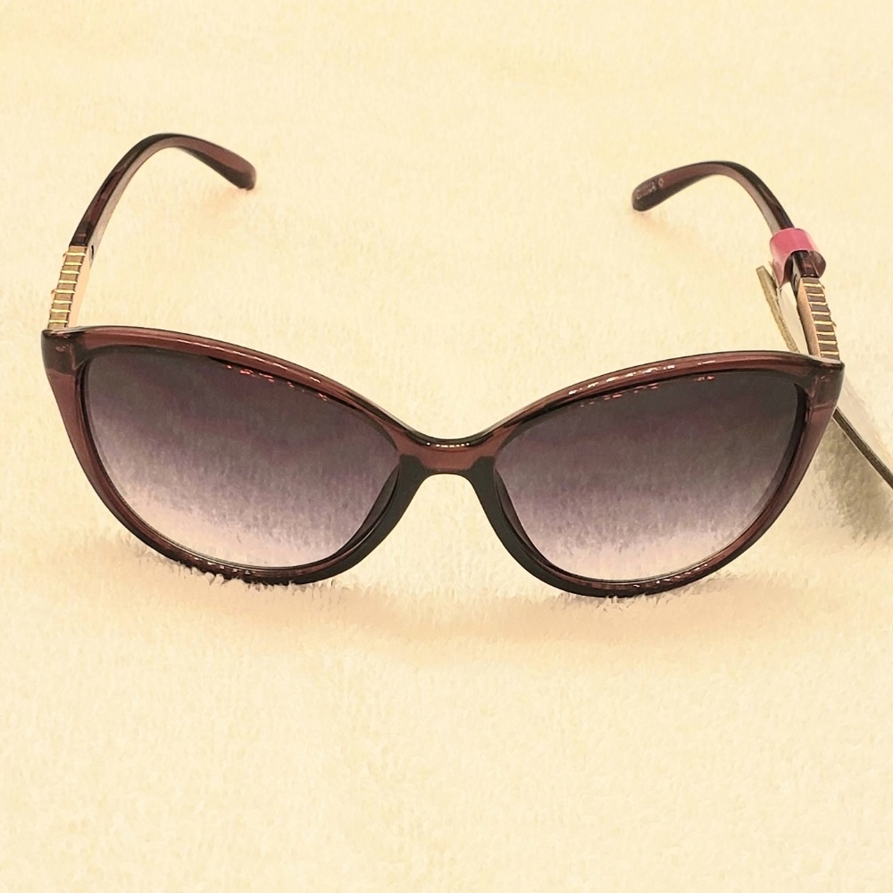 NWT 👓 Foster Grant Brown & Gold Sun Glasses